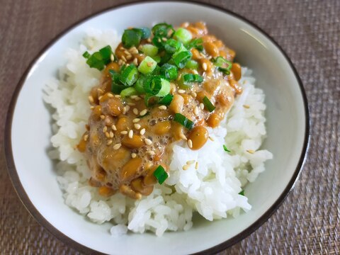 生姜香る納豆ご飯